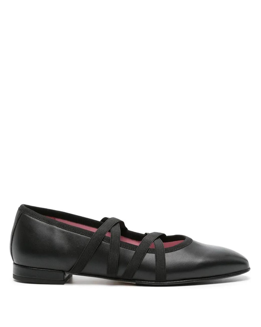 CAREL PARIS Black Tutu Suede Ballerina Shoes