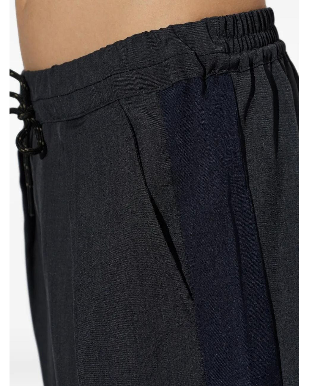 Rethinkit Studios Blue The Sporty Drawstring-Waist Straight-Leg Trousers