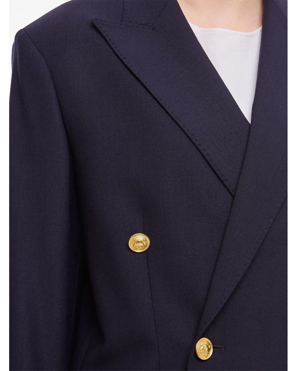 Polo Ralph Lauren Blue Double-Breasted Blazer