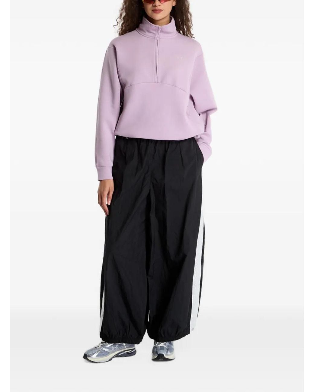 Under Armour Pink Unstoppable Half-Zip Sweatshirt