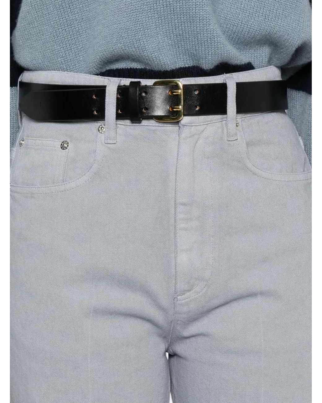 A.P.C. Gray Jean Domino