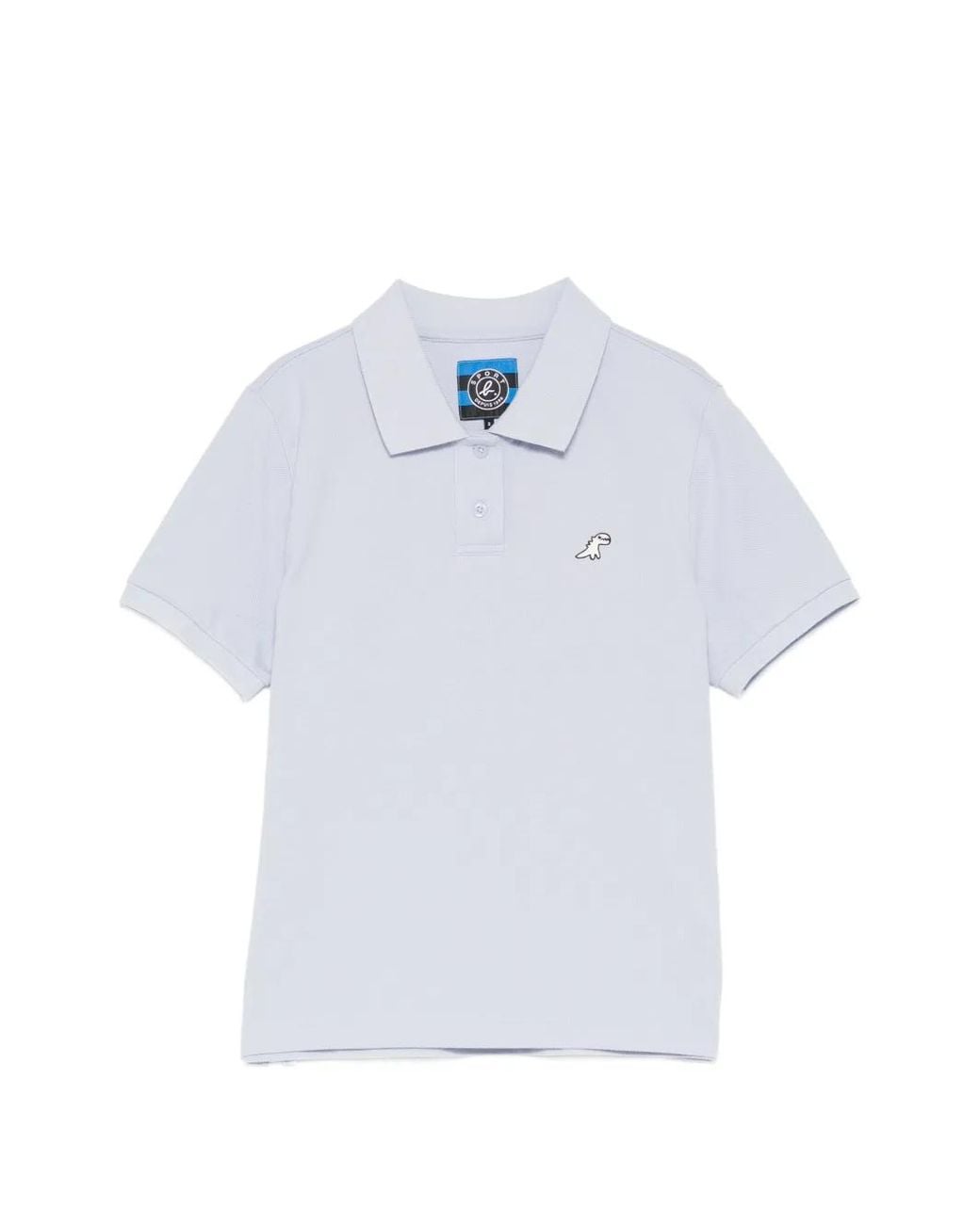 SPORT b. by agnès b. White Logo-Embroidered Polo Shirt