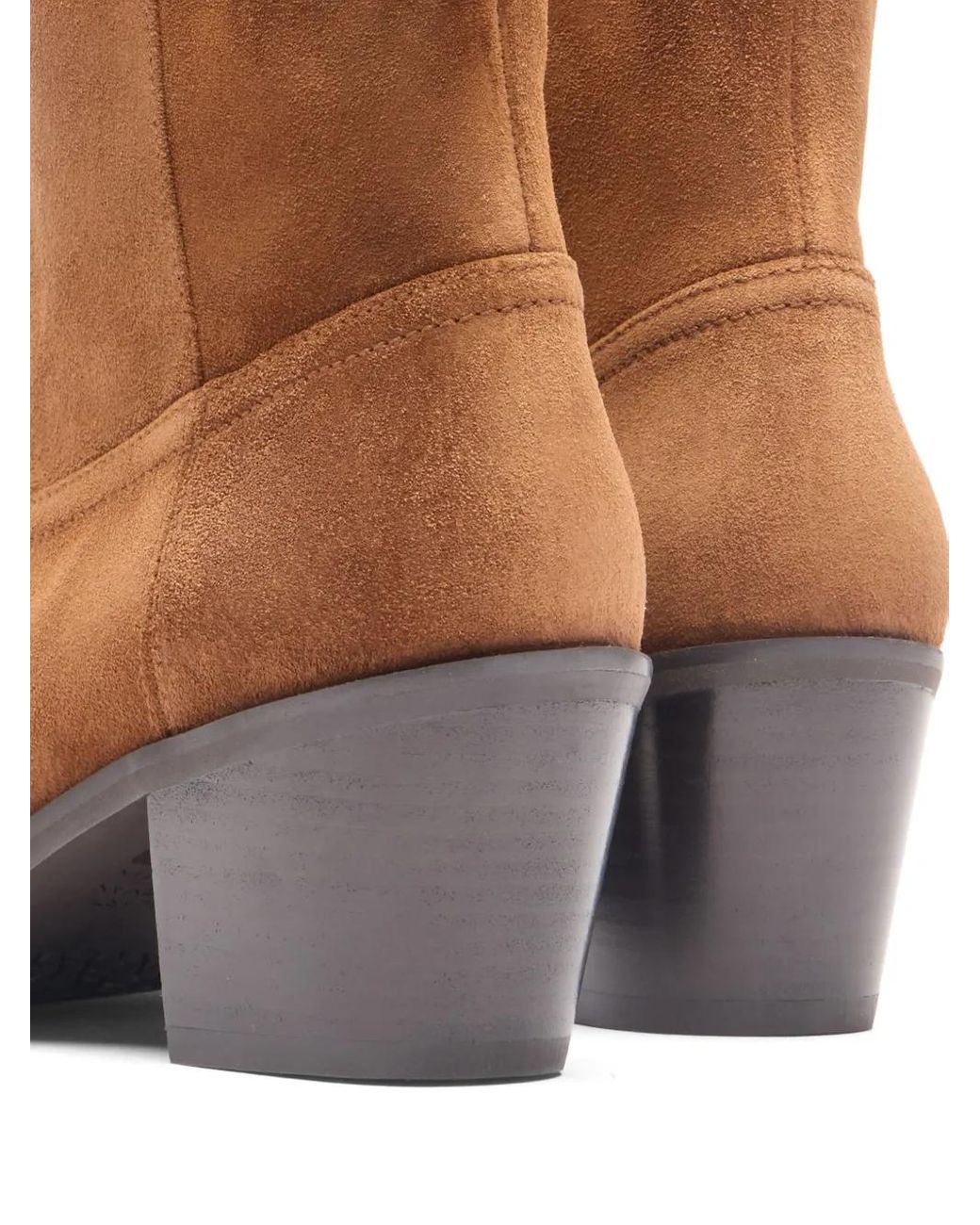 Stuart Weitzman Brown 64Mm Tate Boots