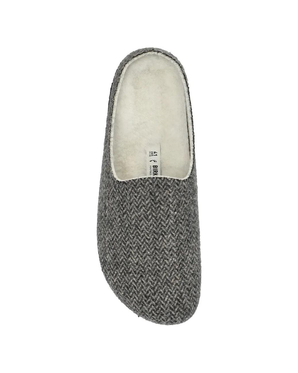 Birkenstock Gray Mules Amsterdam Wrapped Dip