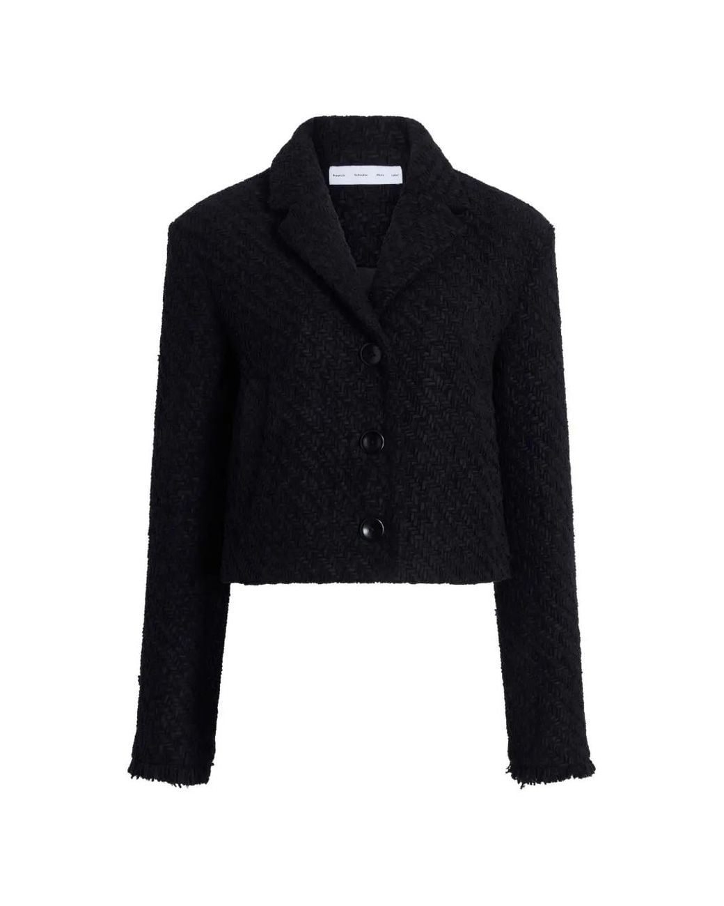 Proenza Schouler Black Nima Jacket