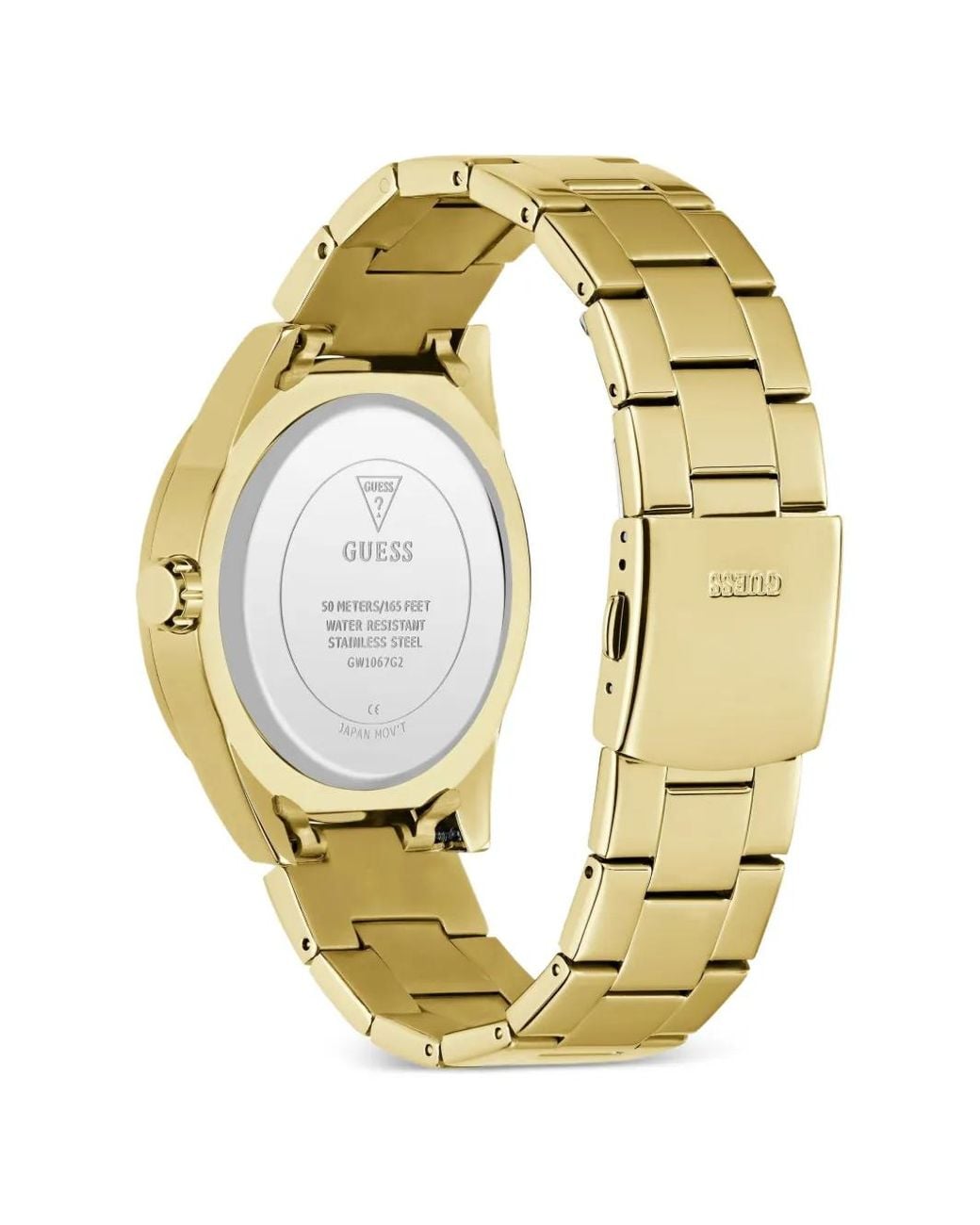 Guess Metallic Orion Crystal 48Mm Watch for men