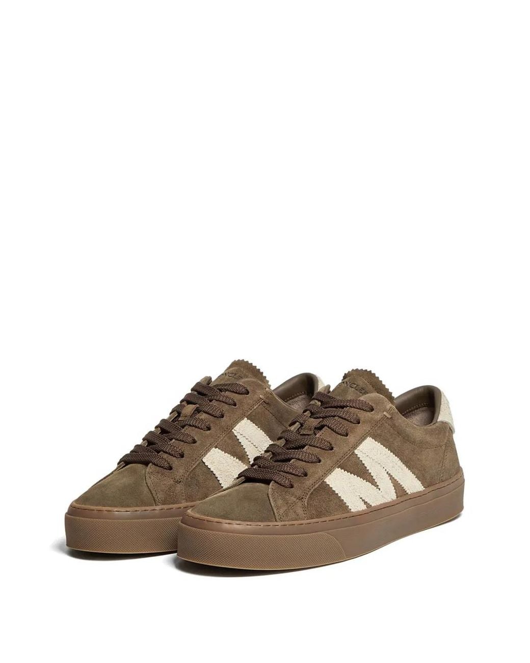 Moncler Brown Sneakers for men