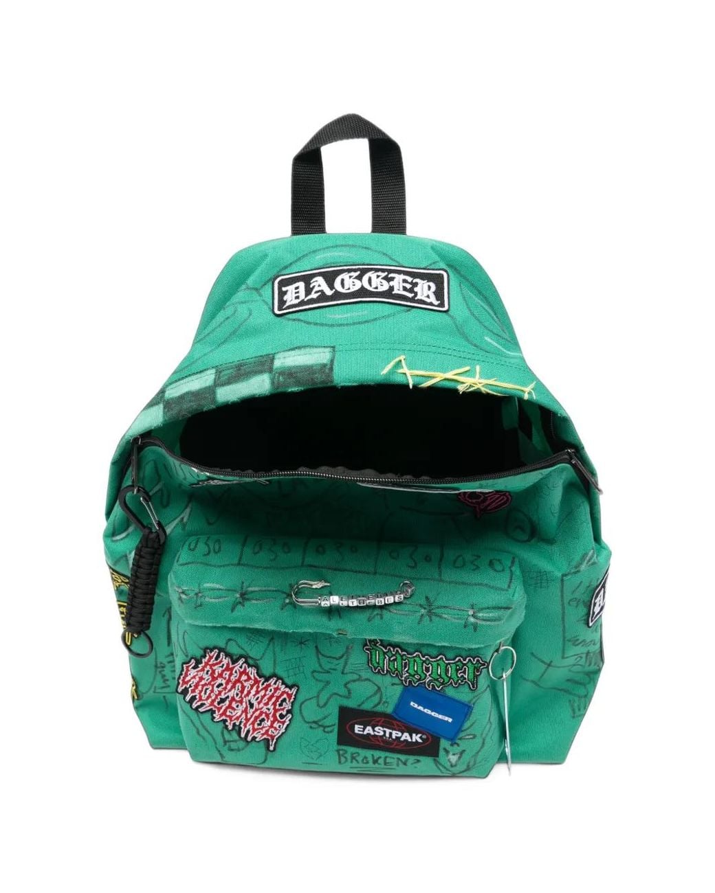 DAGGER Rucksack Mit Graffiti-Print in Green für Herren