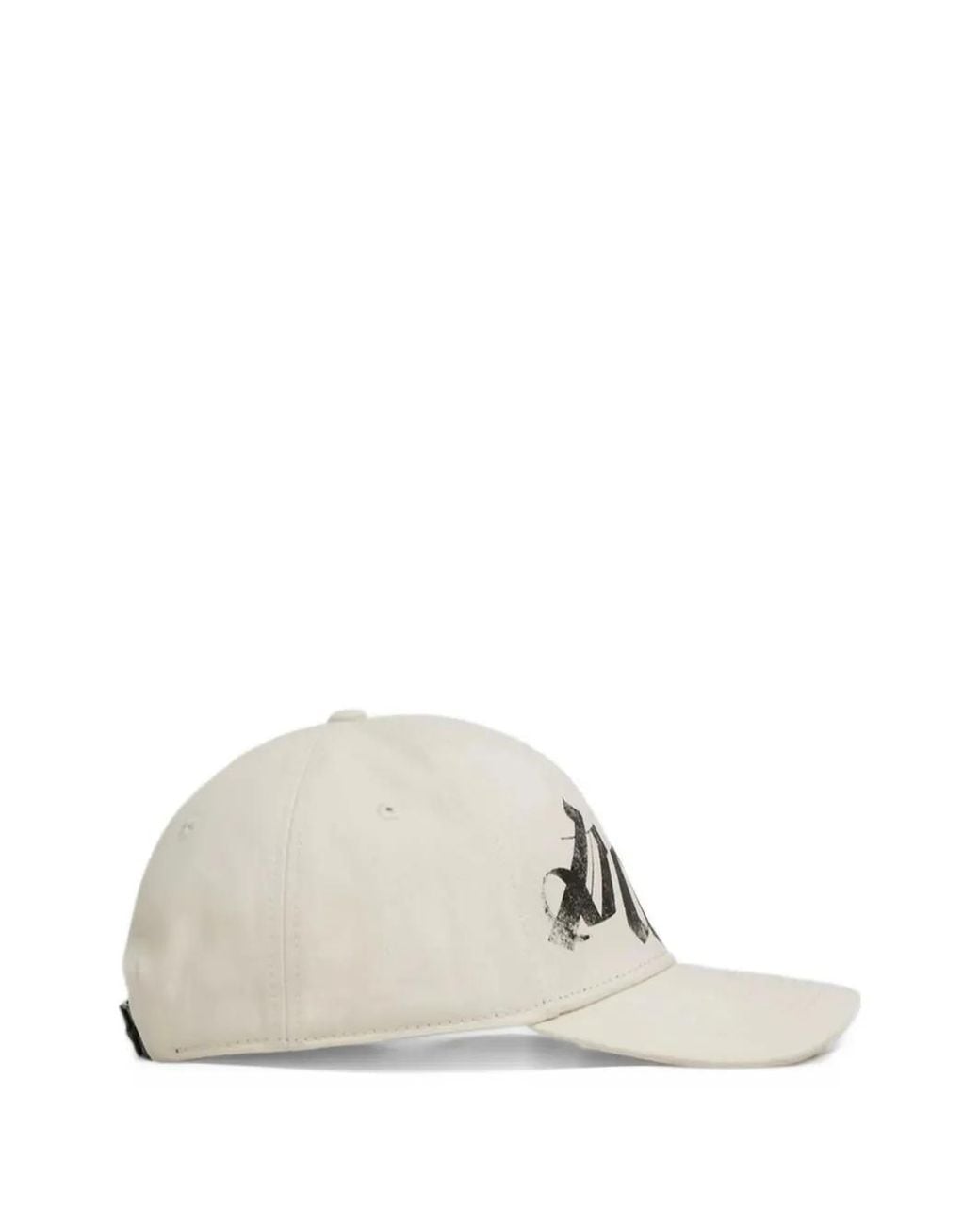 Palm Angels Natural Logo-Print Baseball Cap for men