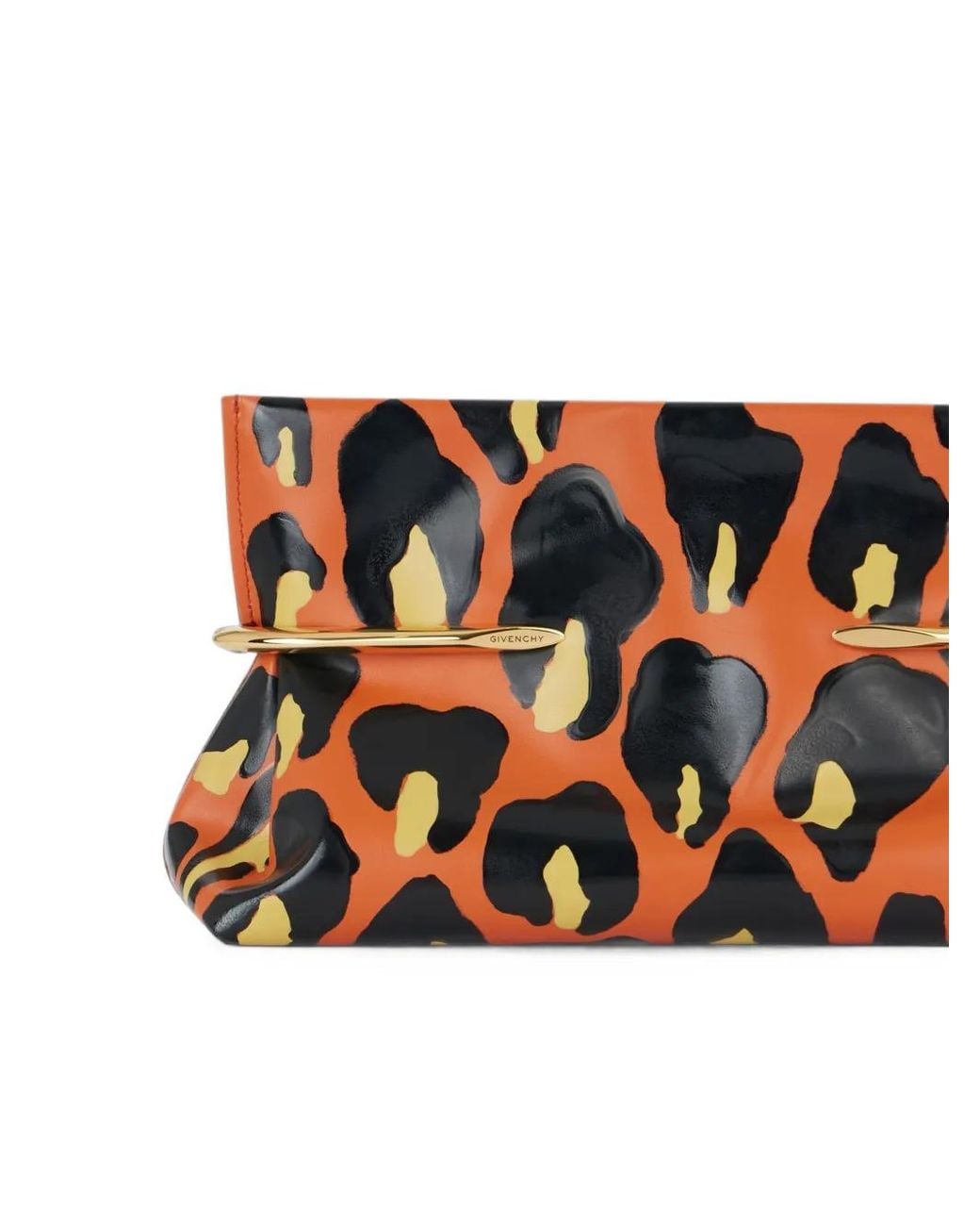 Givenchy White Pinch Soft Clutch
