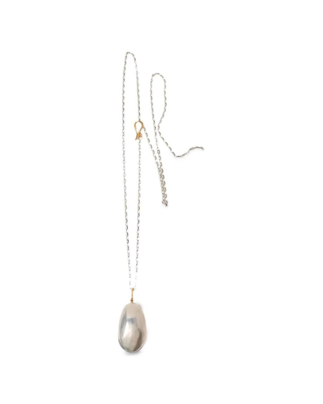 Beatriz Palacios White Ovum Necklace