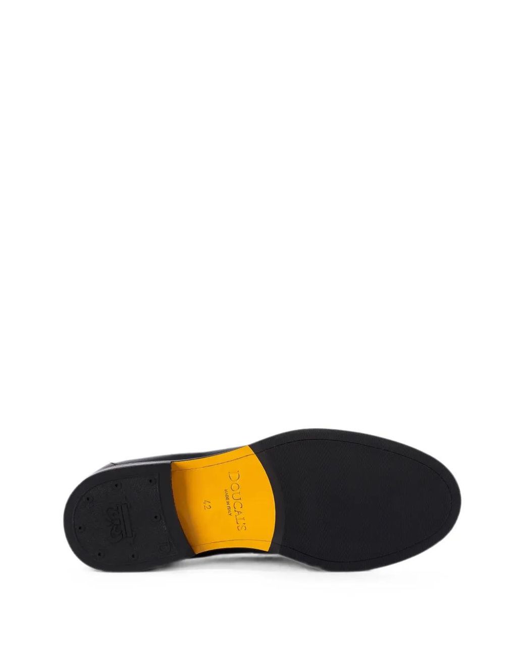 Doucal's Blue Fringe Tassel-Detail Loafers for men