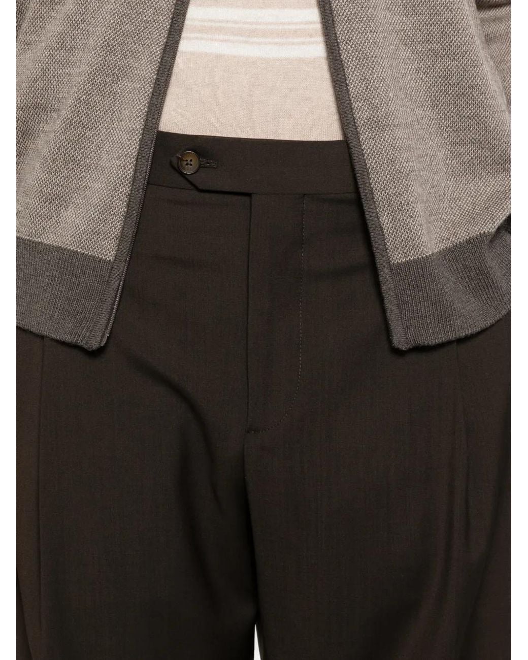 Briglia 1949 White Pantalon Arnos À Plis for men