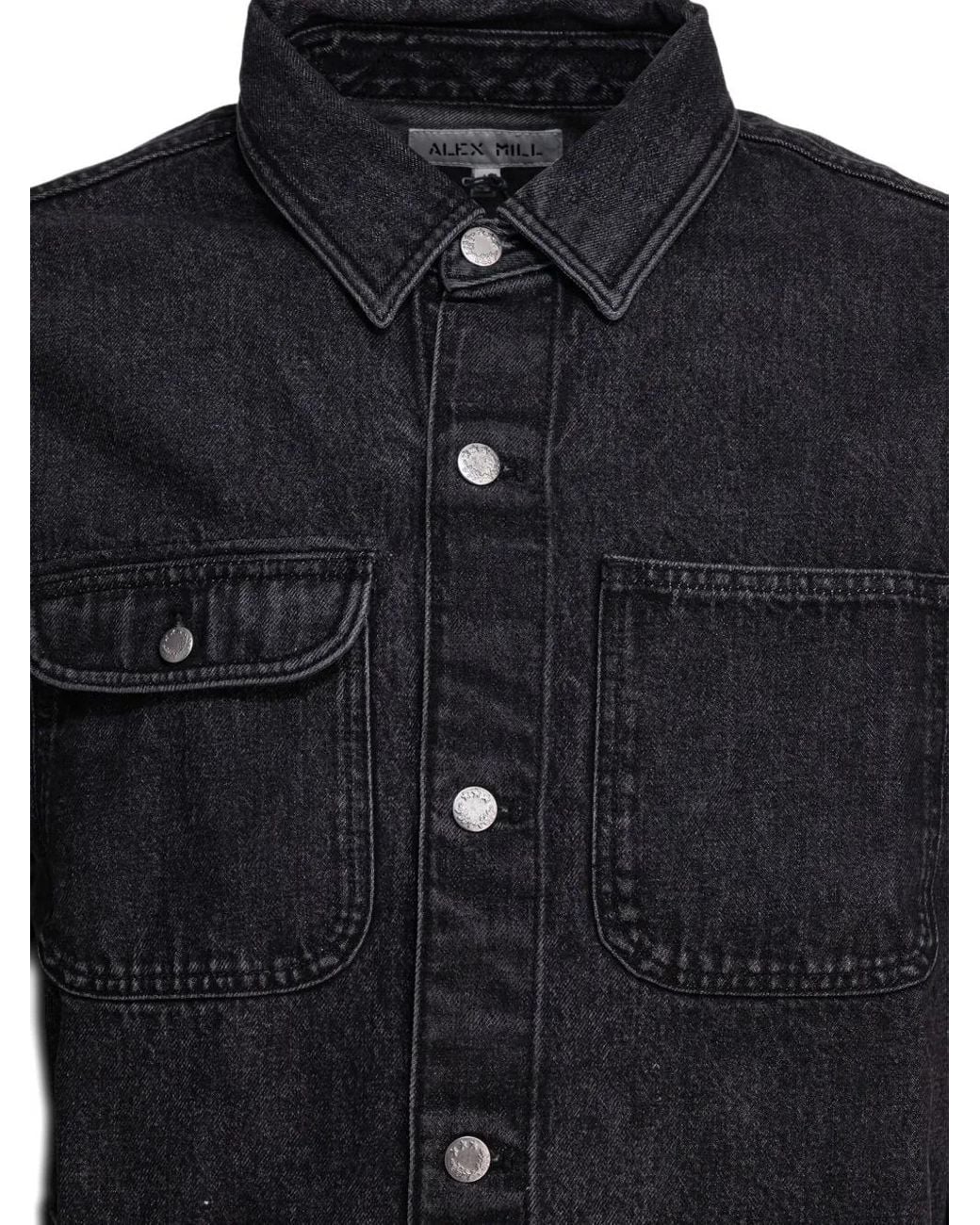 Chaqueta Con Botones Alex Mill de hombre de color Black