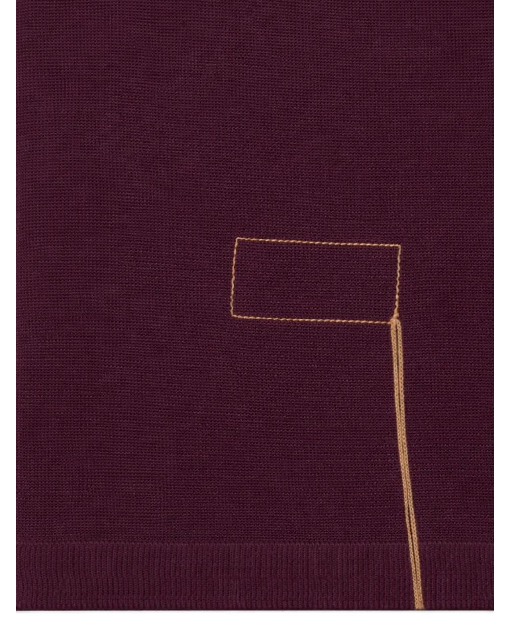 Fortela Purple T-Shirt Adrien En Coton for men