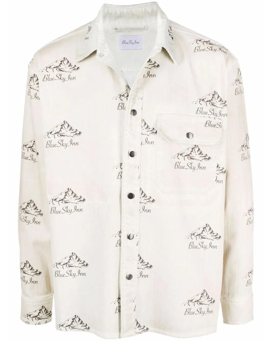BLUE SKY INN Natural Jackets Beige for men
