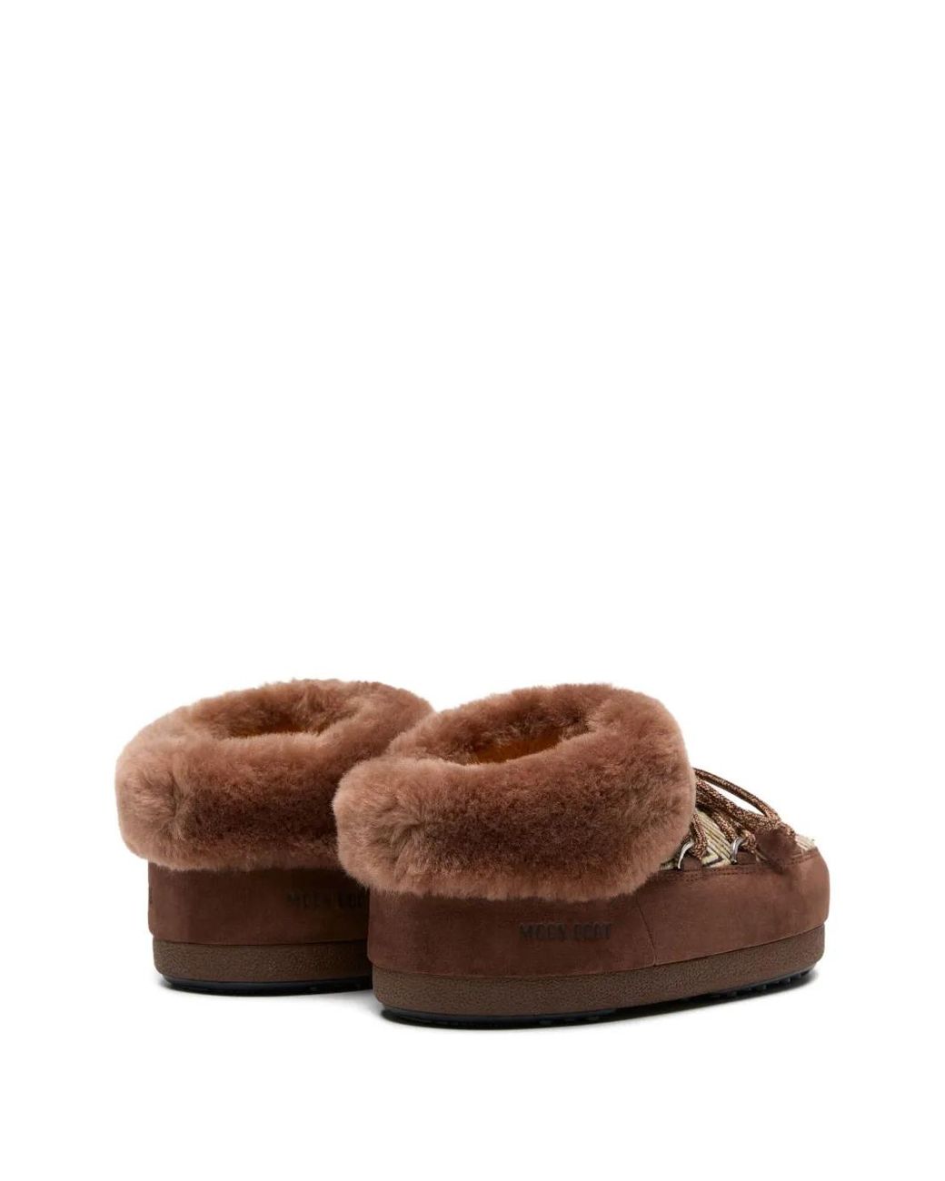 Moon Boot Brown Mules Evx Chalet Cocoa X Guest