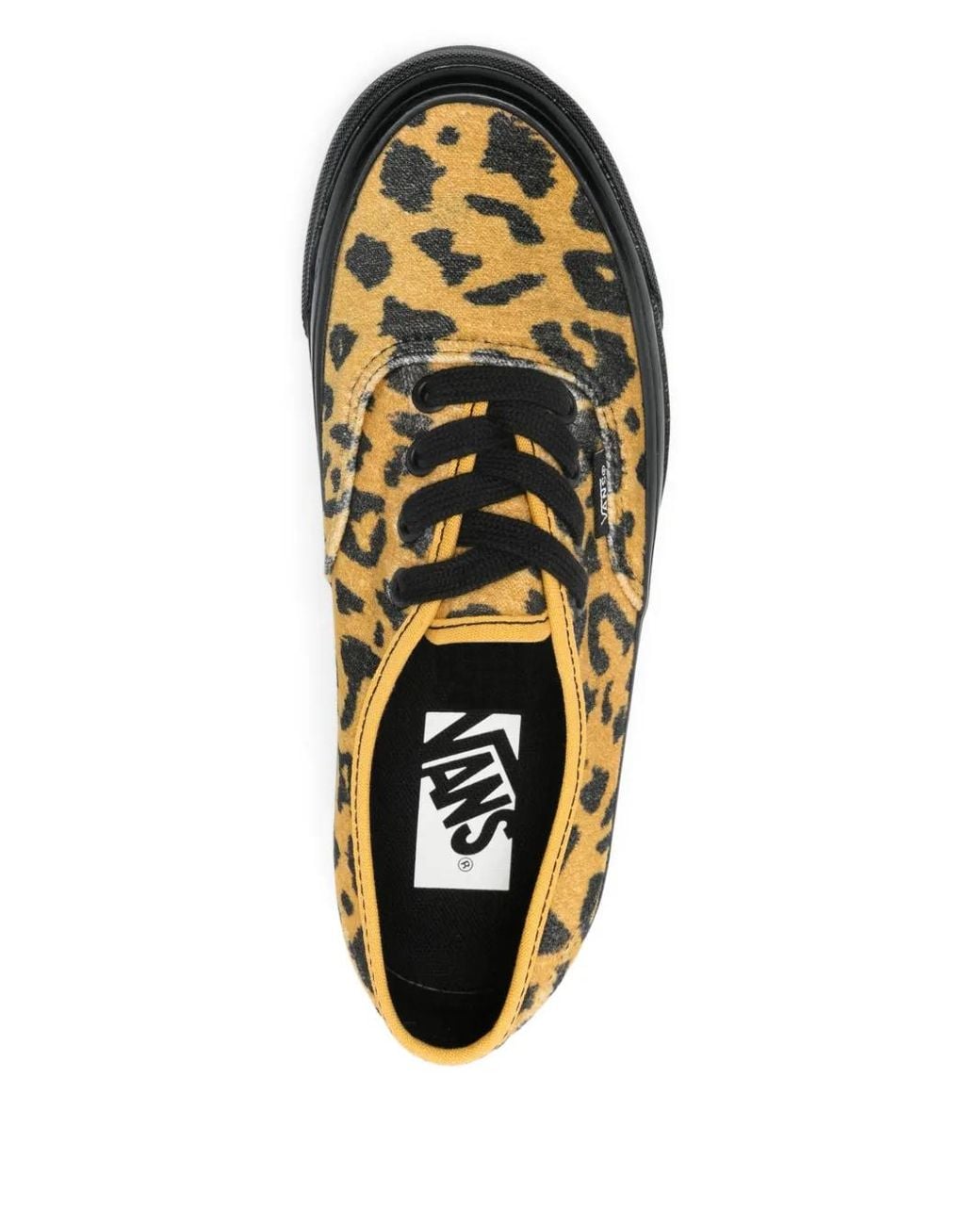 Vans Black Sneakers Mit Leoparden-Print