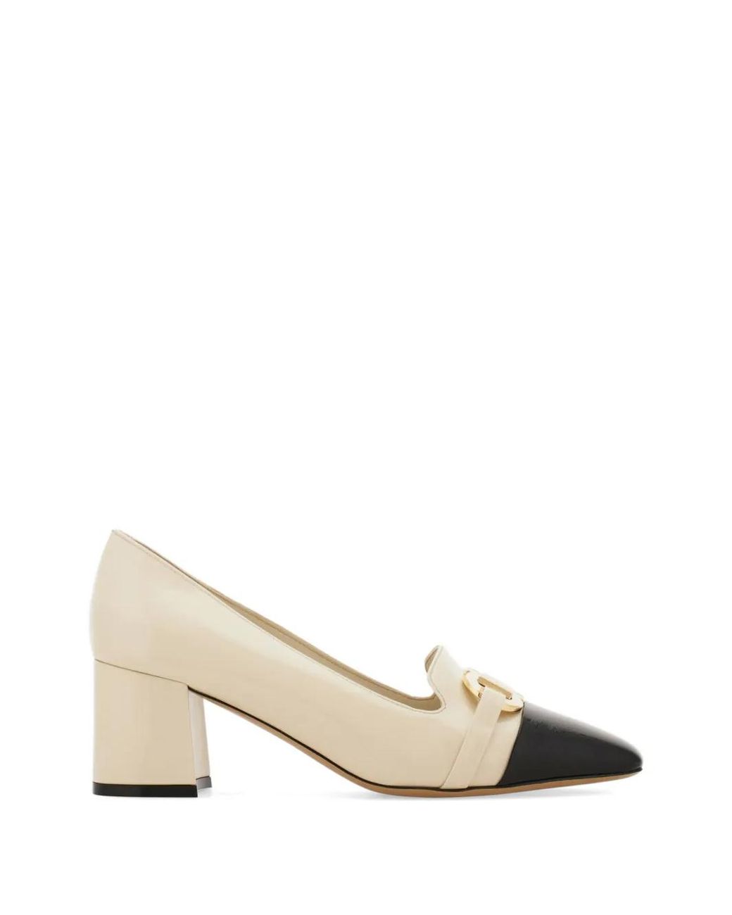 Ferragamo Natural Gancini Ornament Pumps