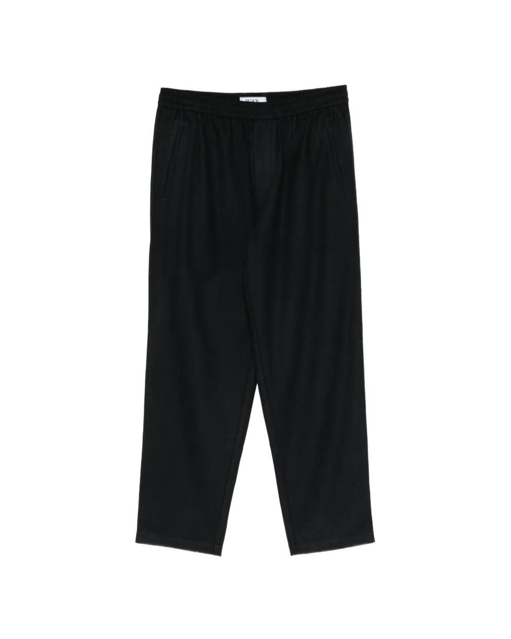Wax London Black Tyne Trousers for men