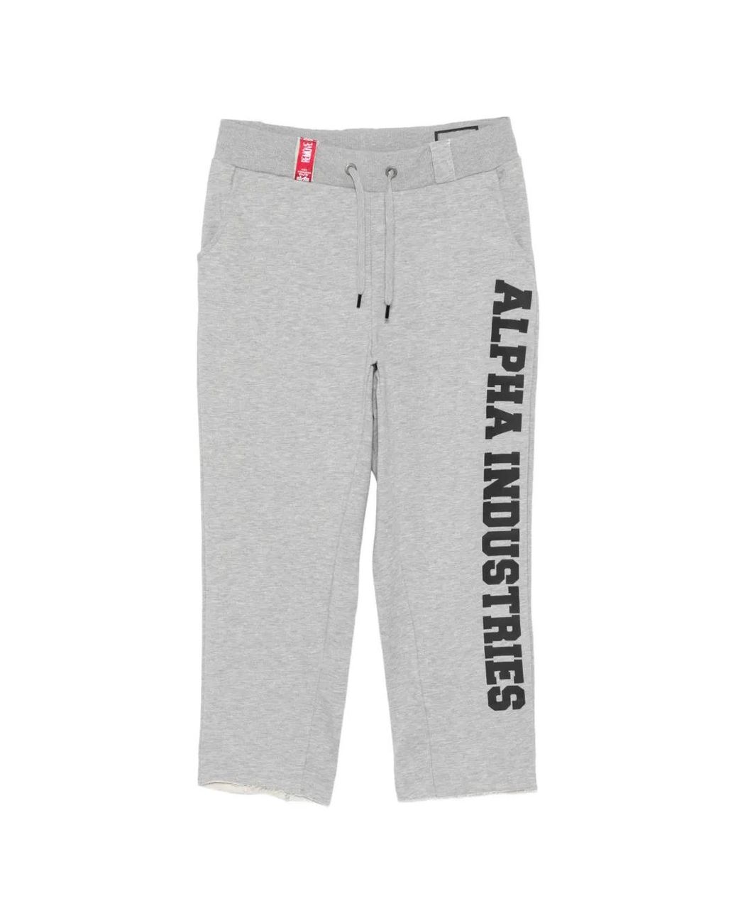 PROTOTYPES Gray Alpha Beltloop Sweatpants for men