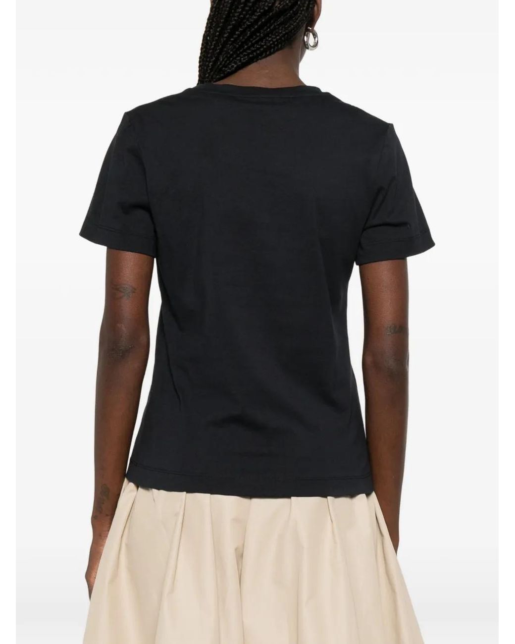 Gant Black V-Neck T-Shirt