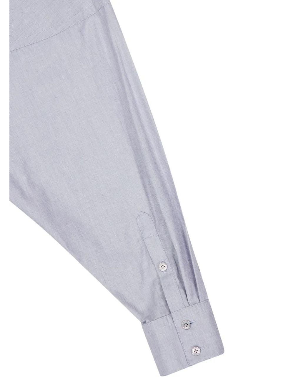 Stella McCartney Blue Cotton Overshirt