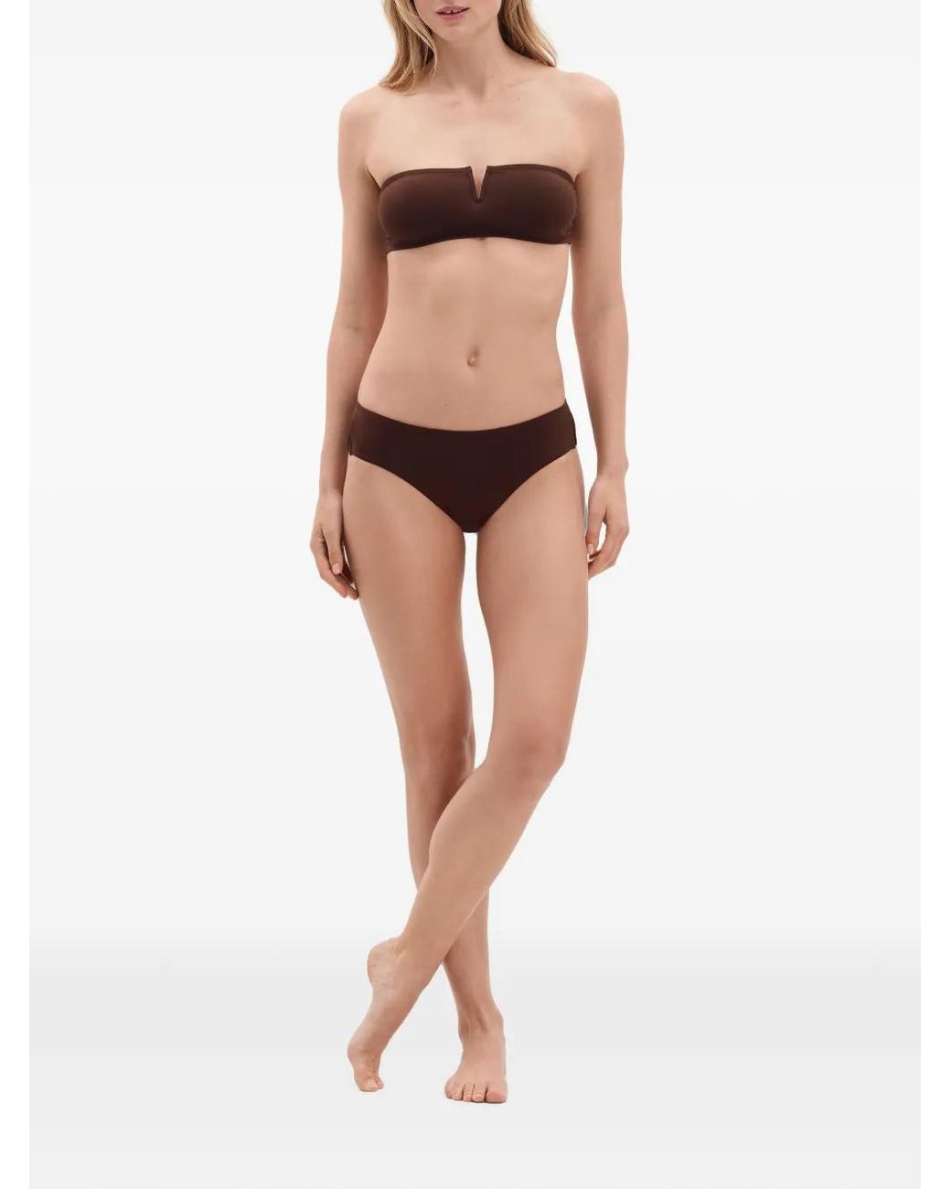 Eres Arcade Bandeau Bikinitop in het Brown