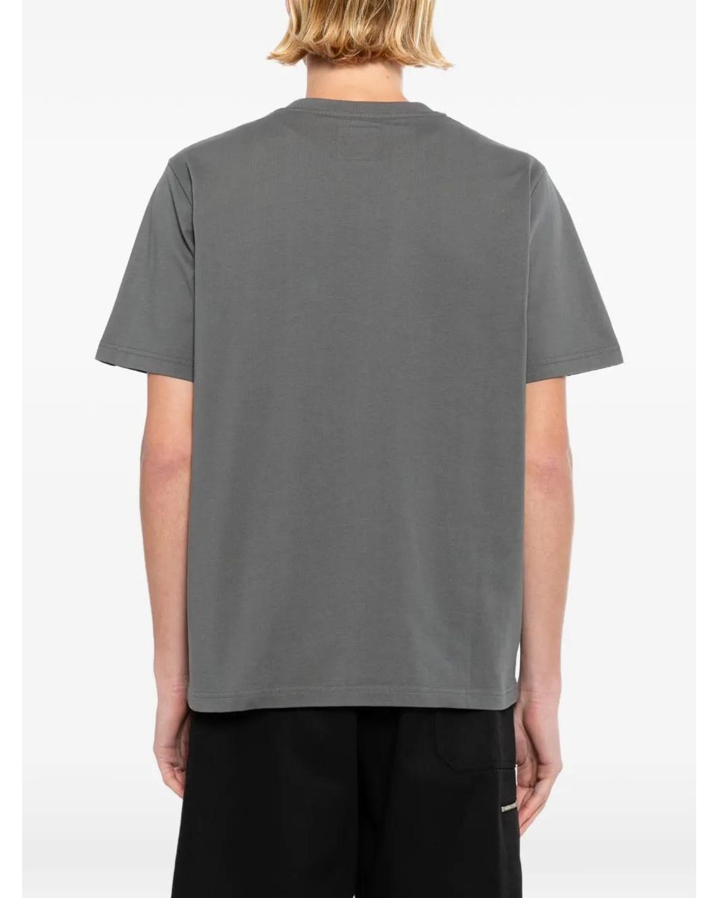 SPORT b. by agnès b. Gray Hugging Dino T-Shirt for men