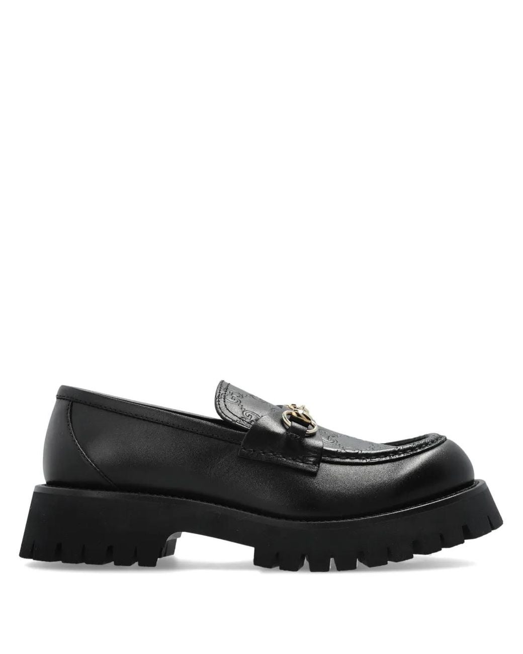 Gucci Black Flat Shoes