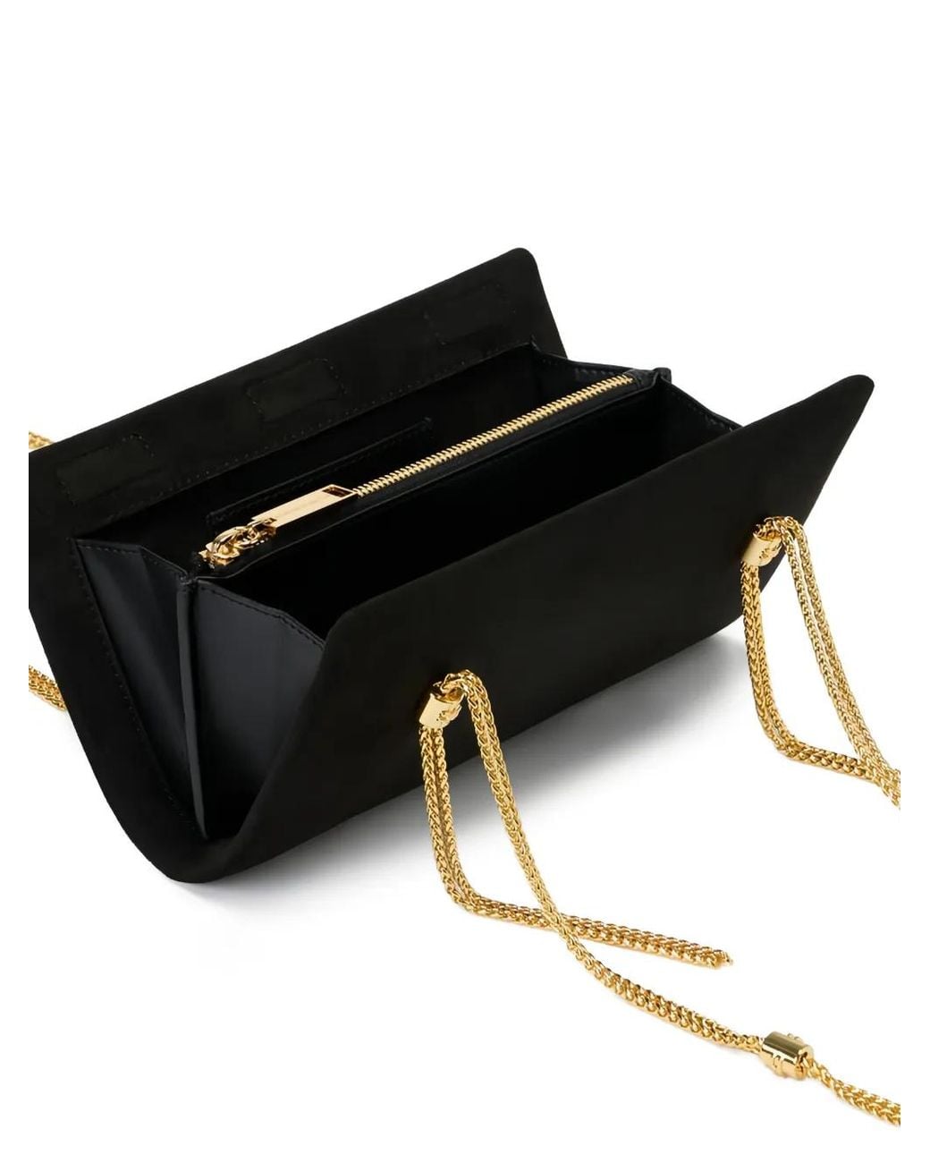 Elisabetta Franchi Black Ophidia Shoulder Bag