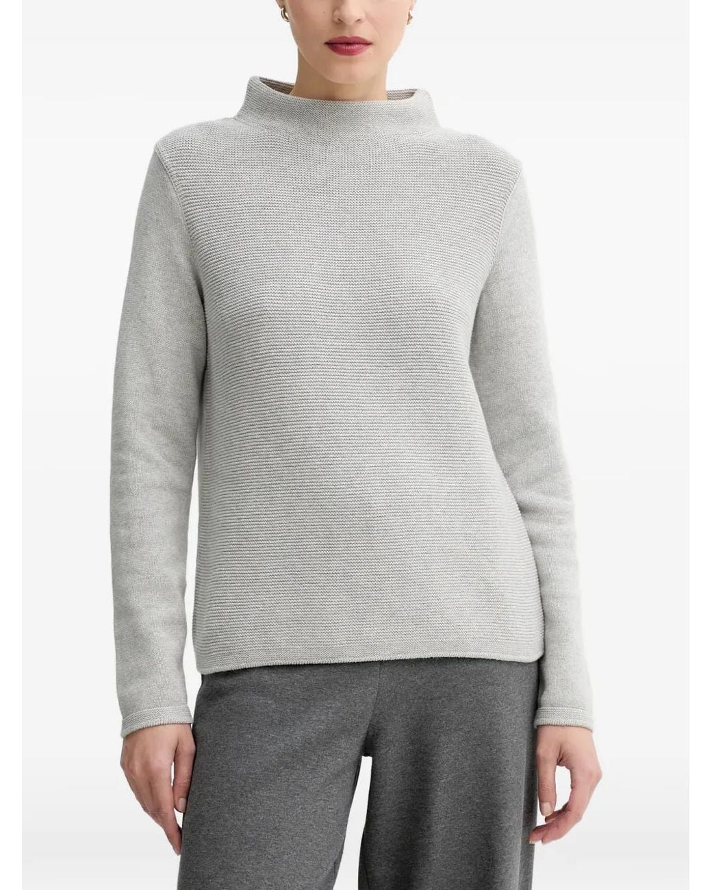 Marc O' Polo Gray Long-Sleeve Sweater