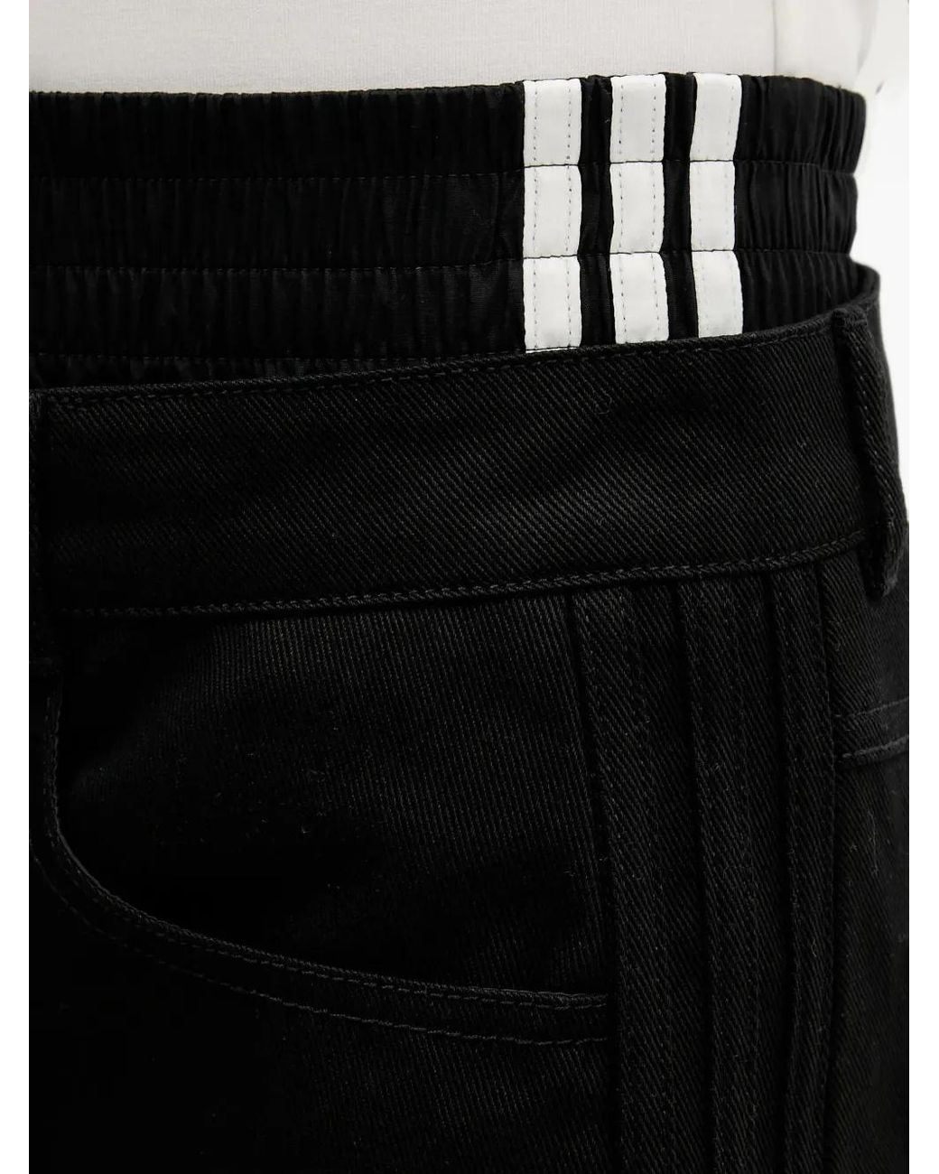Adidas Black Firebird Utility Mini Skirt
