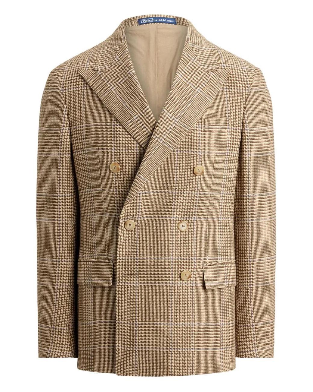 Polo Ralph Lauren Natural Double-Breasted Blazer for men