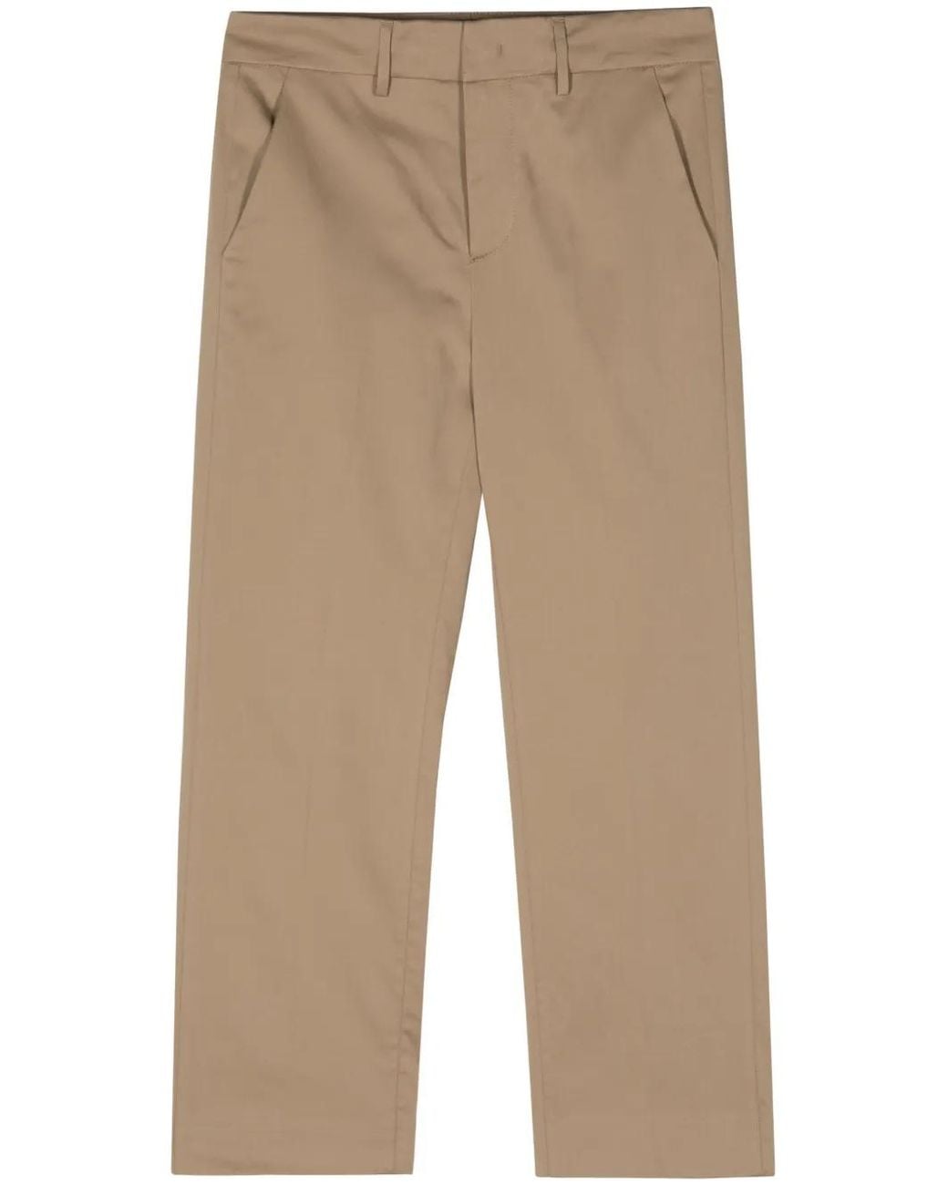 Dondup Natural Meli Satin Trousers