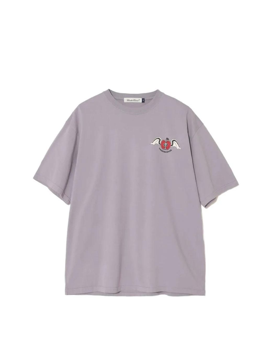 Undercover Purple Winged-Apple Graphic-Print T-Shirt for men
