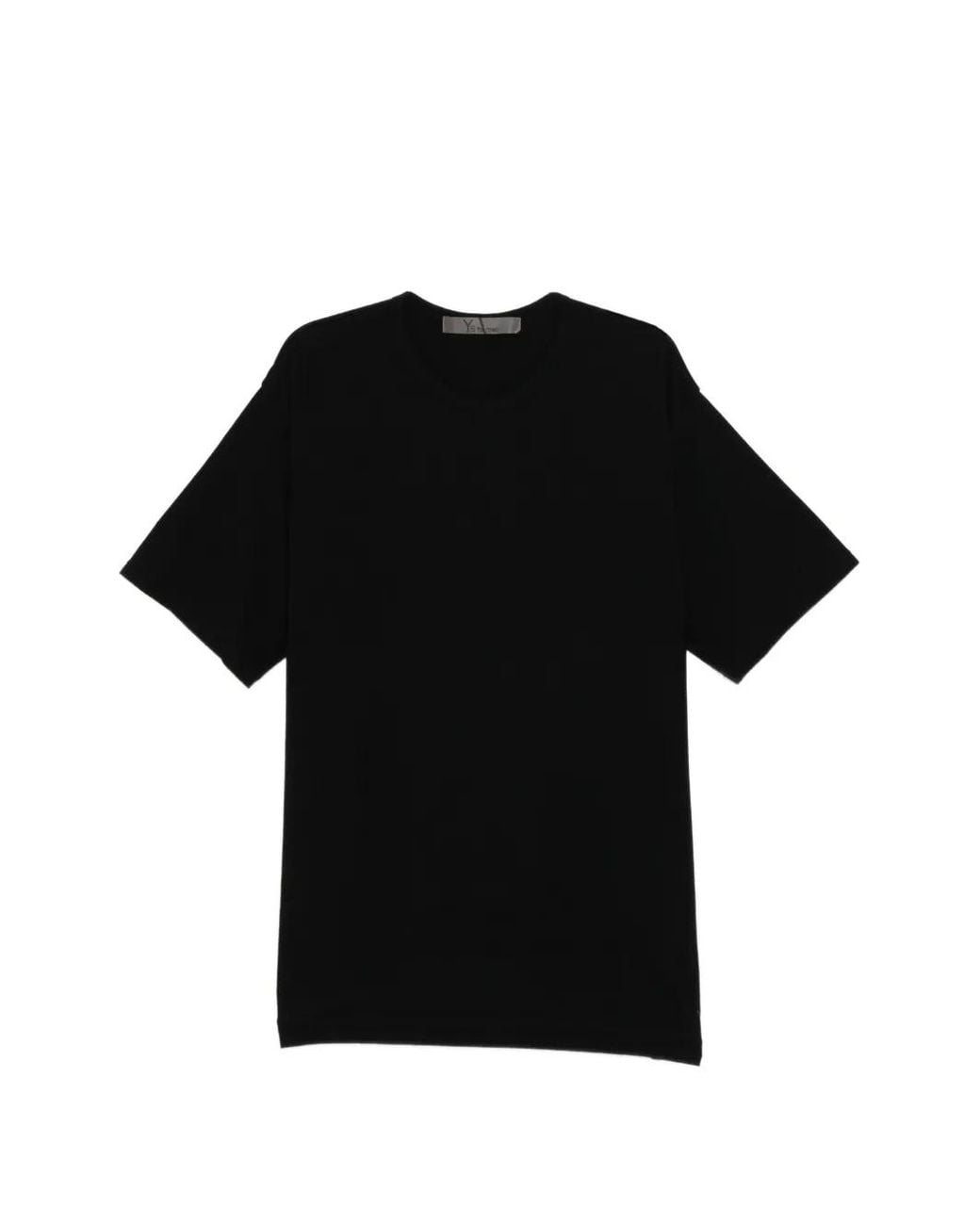Y's Yohji Yamamoto Black Short-Sleeve T-Shirt for men