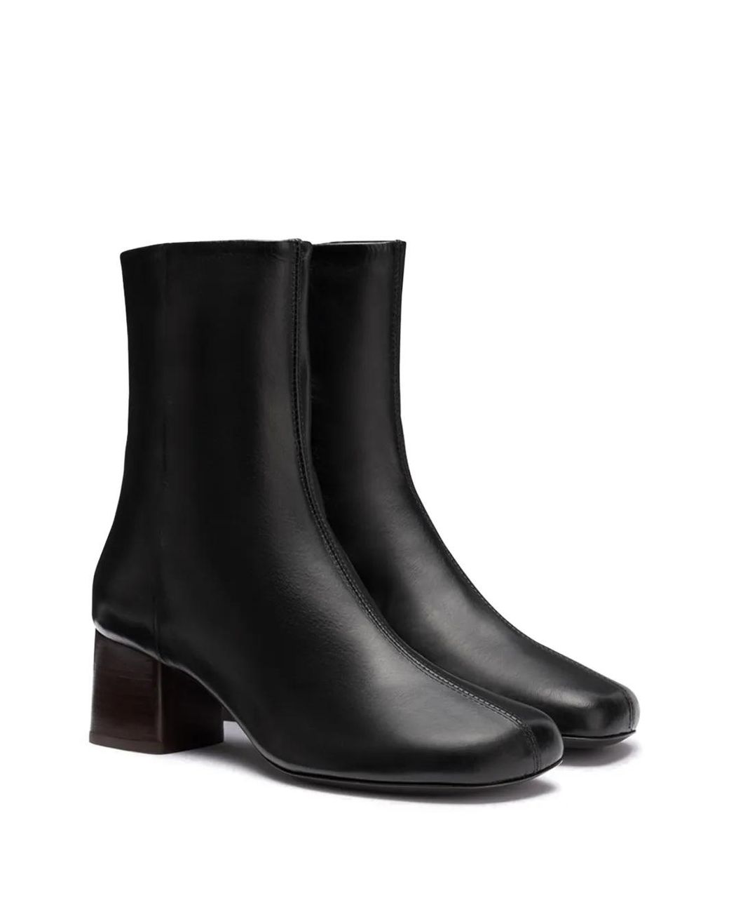 Lemaire Black "Anatomic" Boots 55