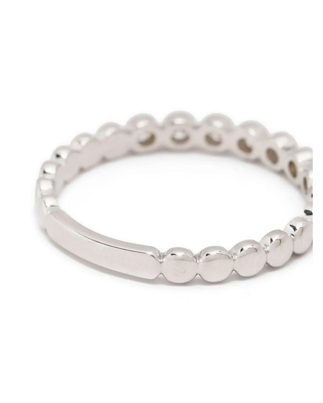 EF Collection White 14Kt Diamond Stack Ring