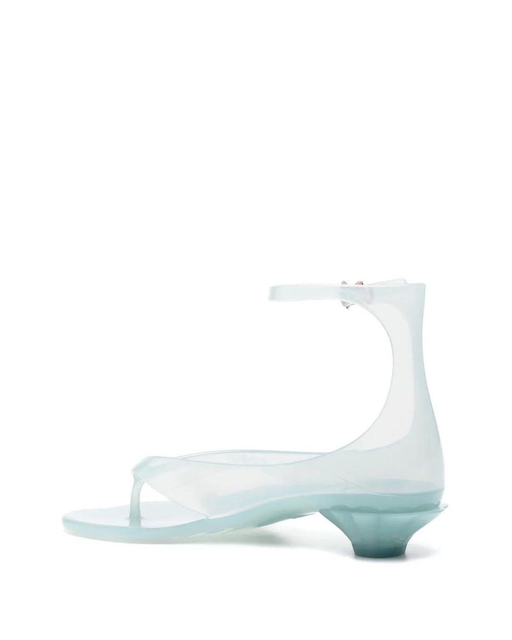 Chloé White Jelly Sandals