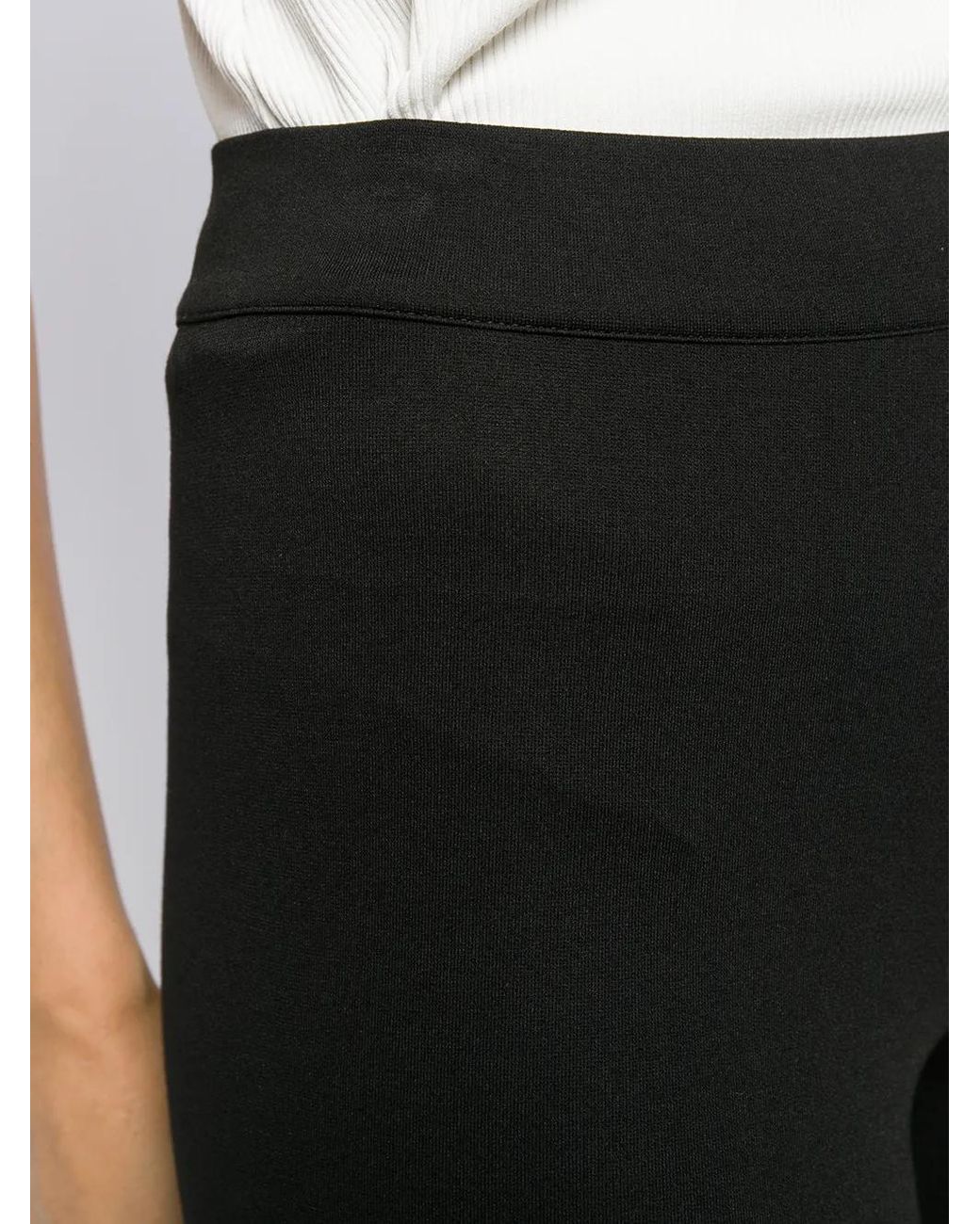 Vince Black Leggings With Elasticated Waistband