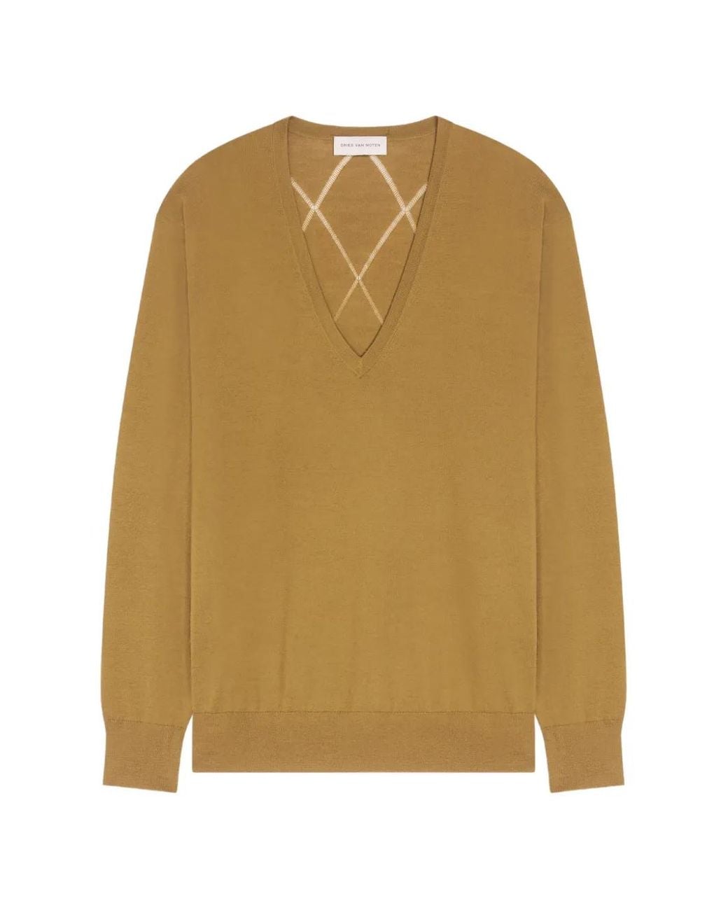Dries Van Noten Natural Merino Sweater