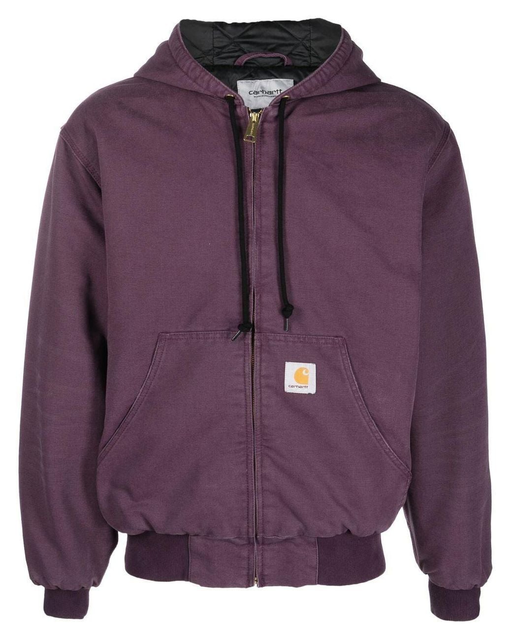 Carhartt WIP Active Organic Cotton Jacket in Purple for Men | Lyst