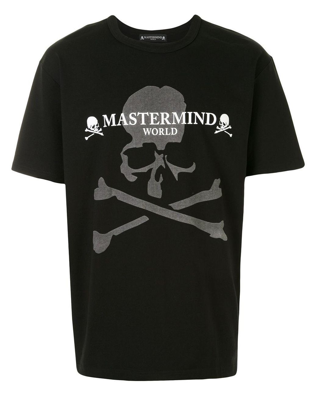 MASTERMIND WORLD Skull Print Short-sleeved T-shirt in Black for Men ...