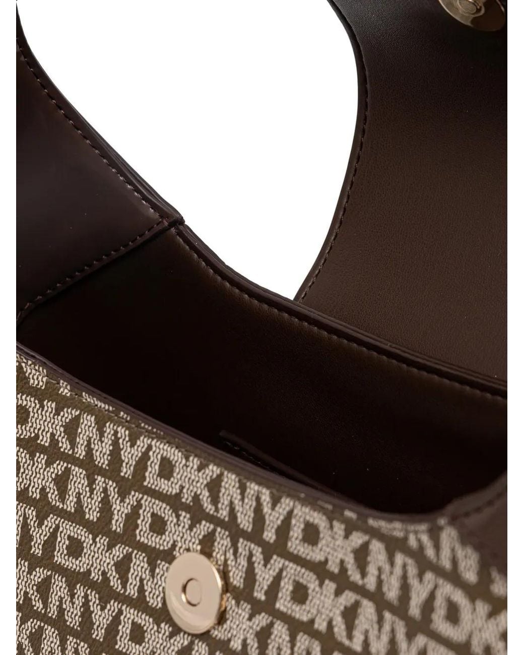 DKNY Gray Avril Shoulder Bag
