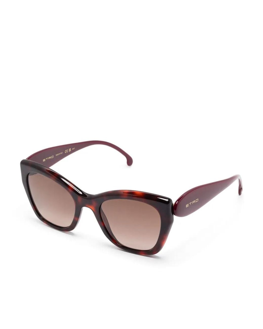 Etro Natural Butterfly-Frame Sunglasses
