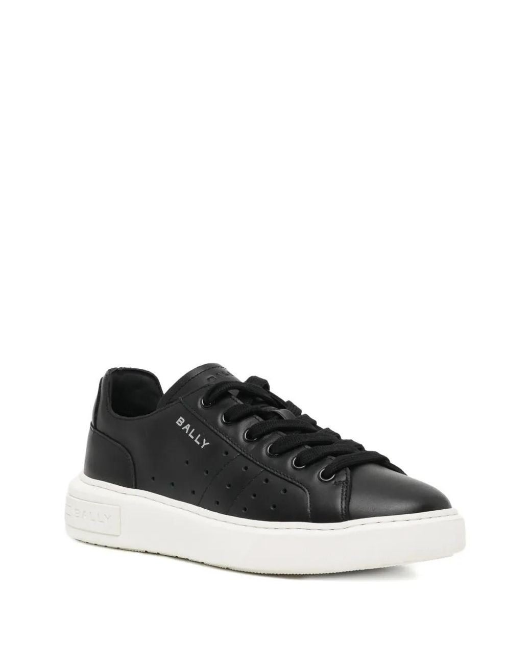 Bally Black Lift Trainers