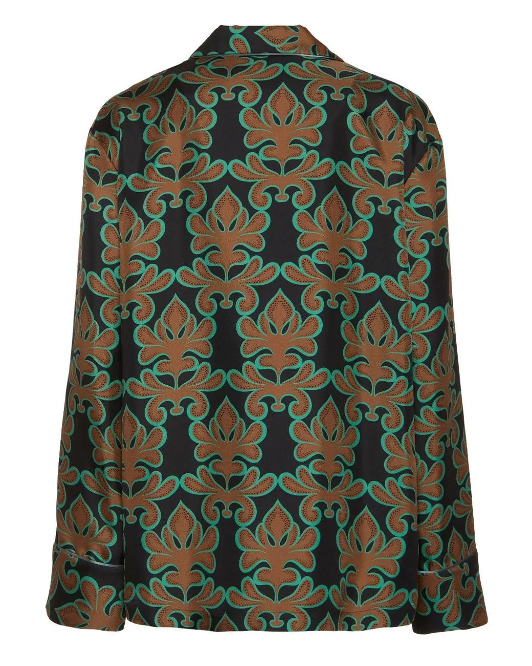 Camisa De Seda LaDoubleJ de color Green