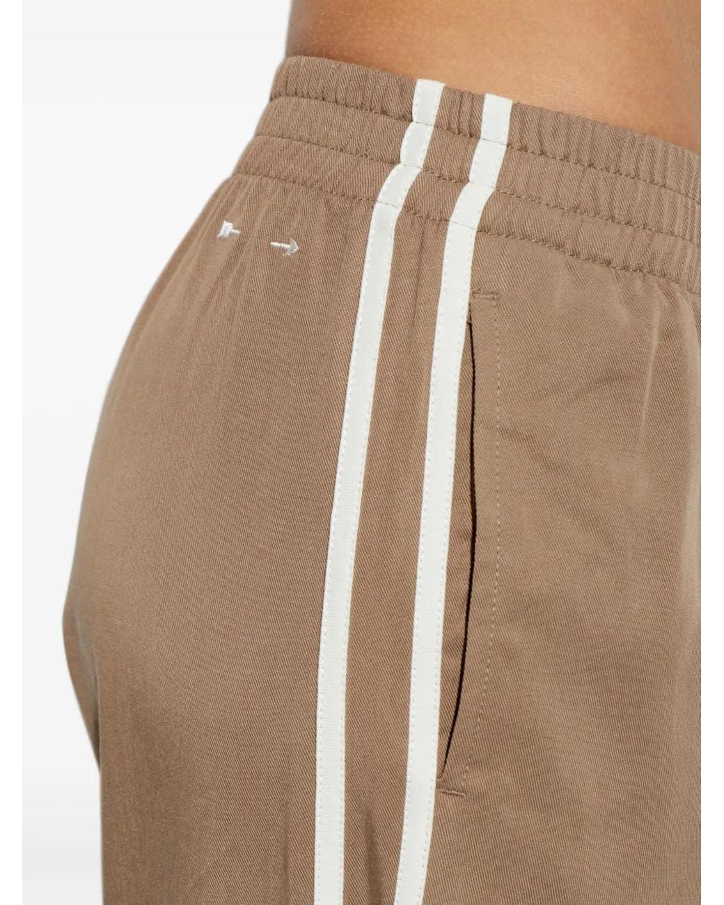 The Upside Natural Juliet Side-Stripe Trousers