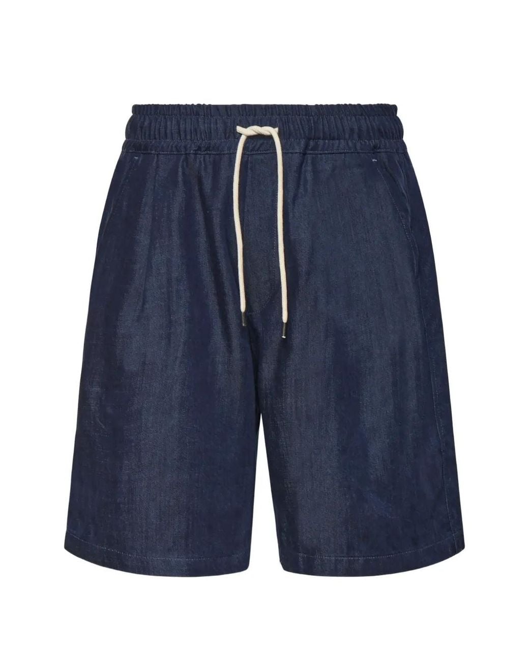 Woc Blue Drawstring-Fastening Shorts for men